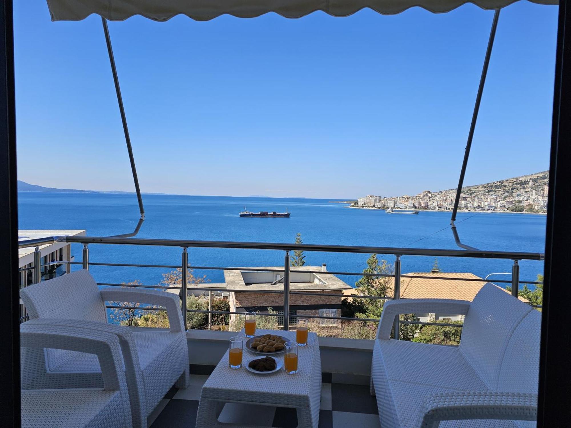 Sunset Tarraces Apartment Sarande Ngoại thất bức ảnh
