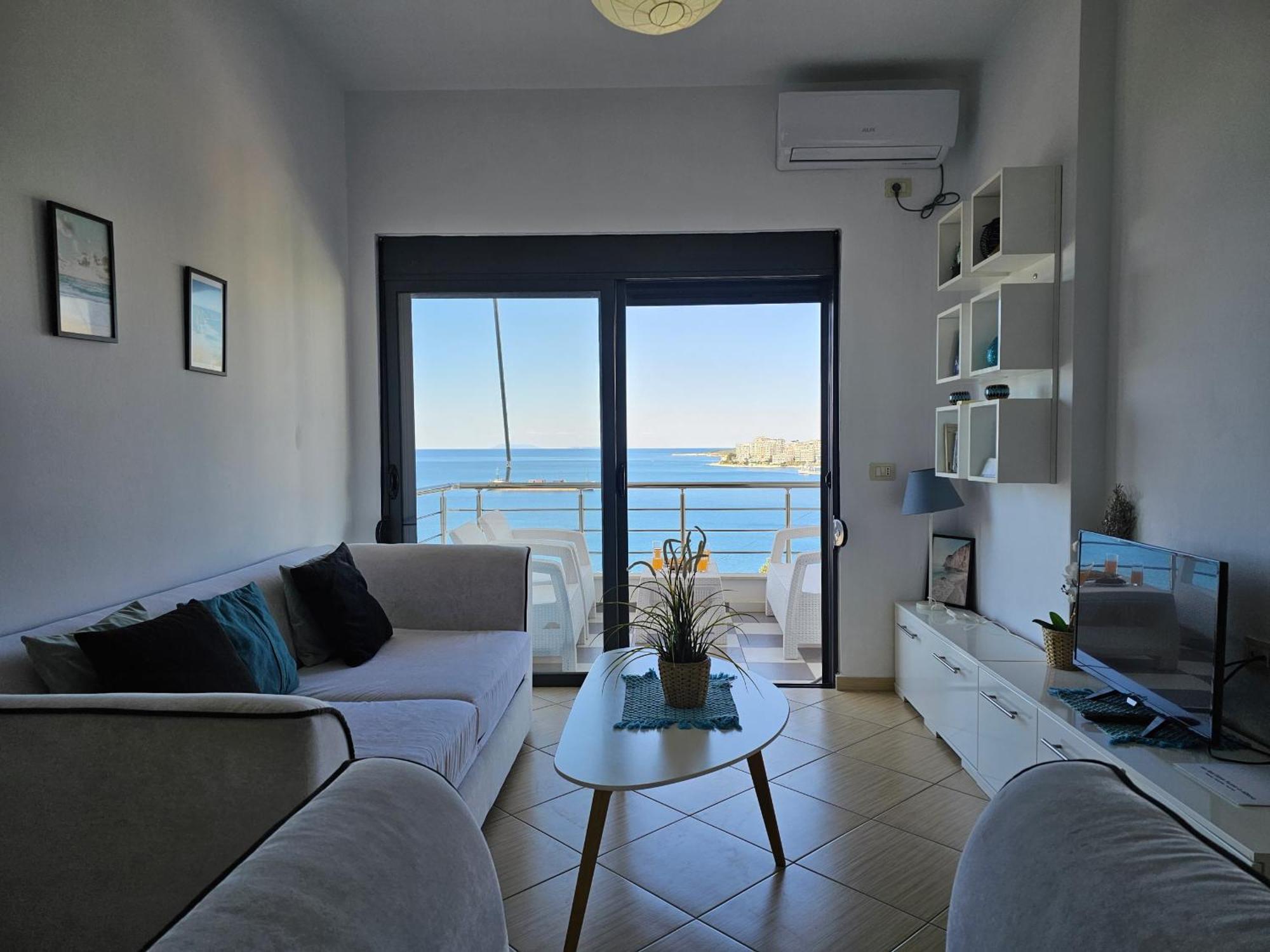 Sunset Tarraces Apartment Sarande Ngoại thất bức ảnh