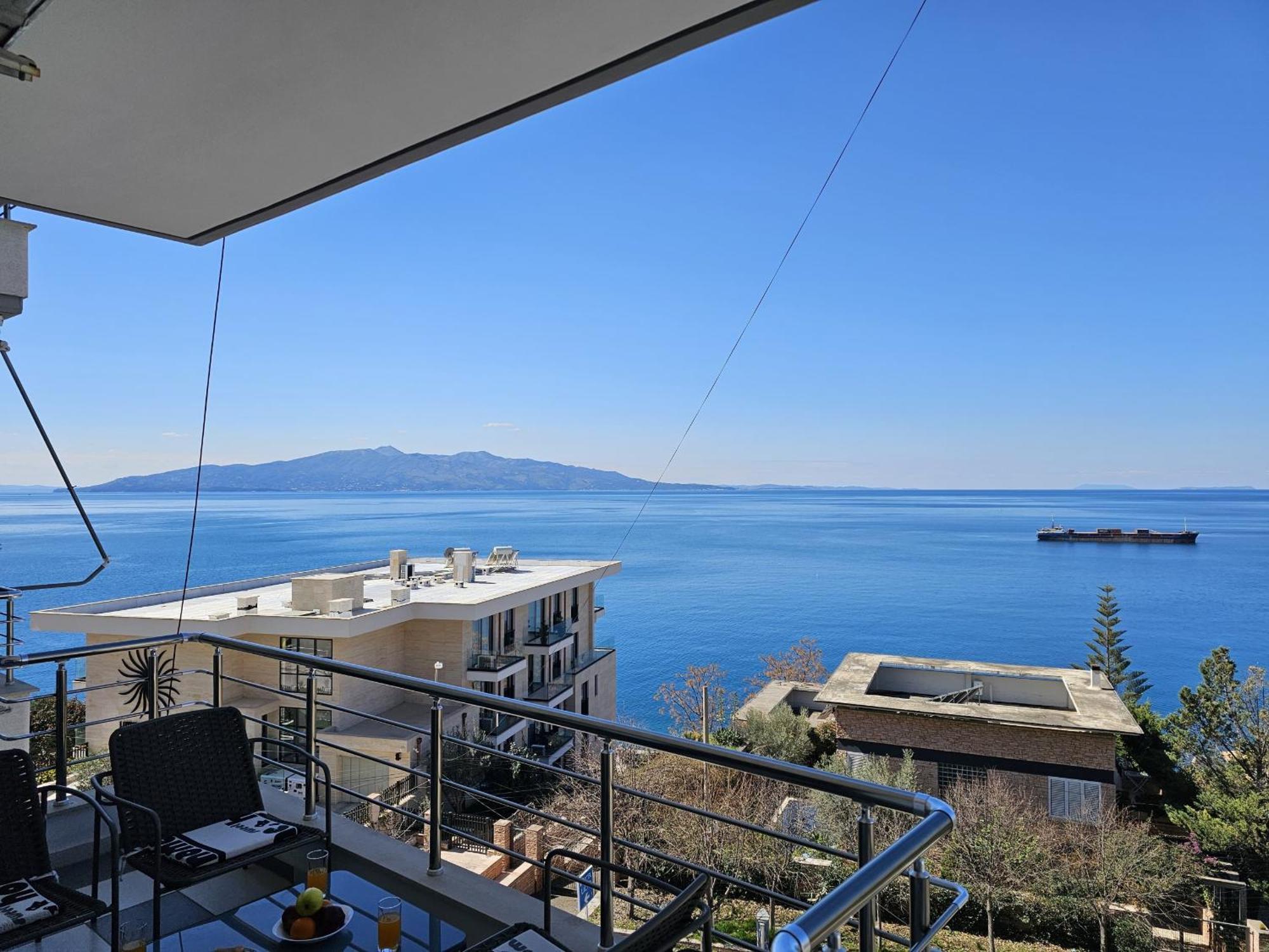 Sunset Tarraces Apartment Sarande Ngoại thất bức ảnh