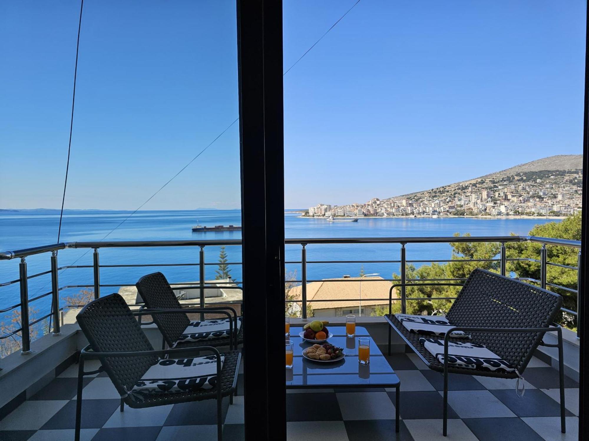 Sunset Tarraces Apartment Sarande Ngoại thất bức ảnh