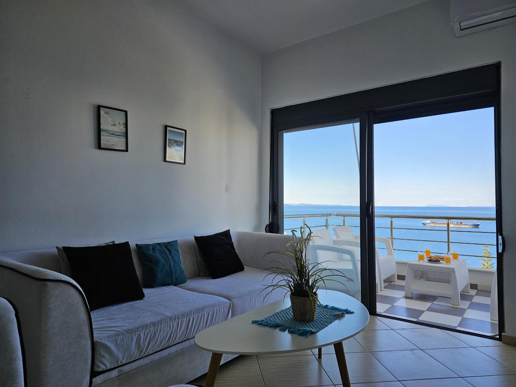 Sunset Tarraces Apartment Sarande Ngoại thất bức ảnh