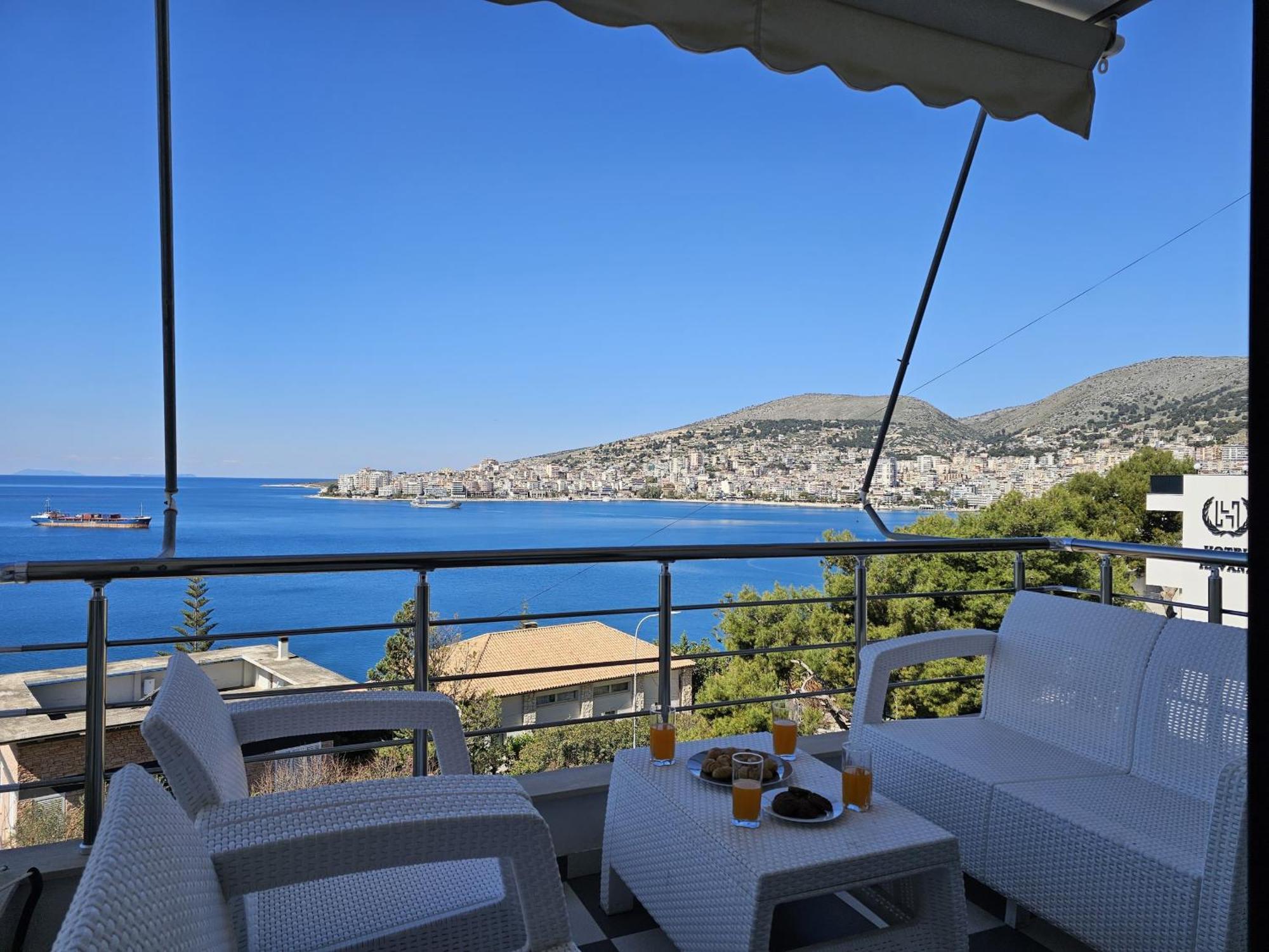 Sunset Tarraces Apartment Sarande Ngoại thất bức ảnh