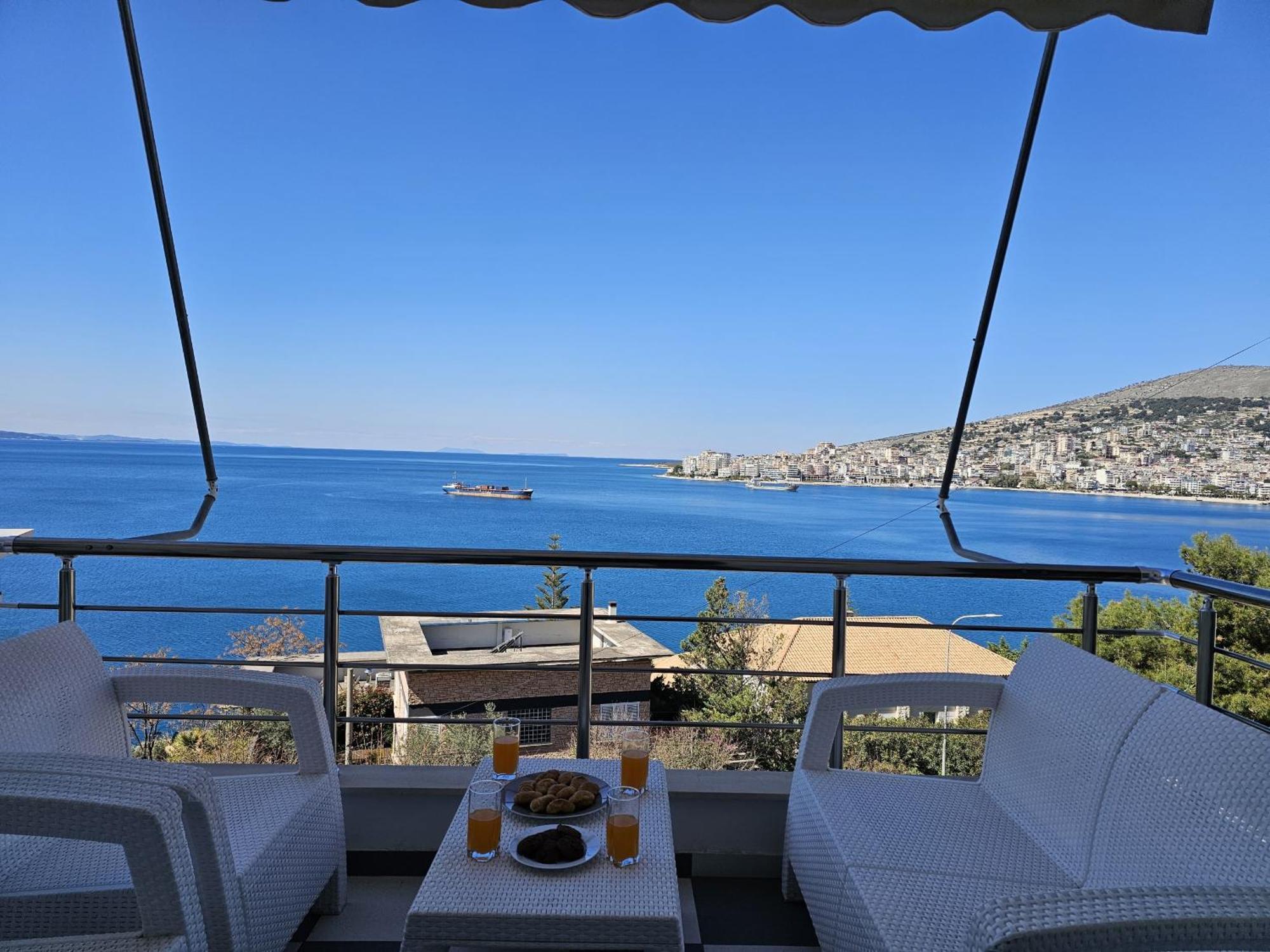 Sunset Tarraces Apartment Sarande Ngoại thất bức ảnh