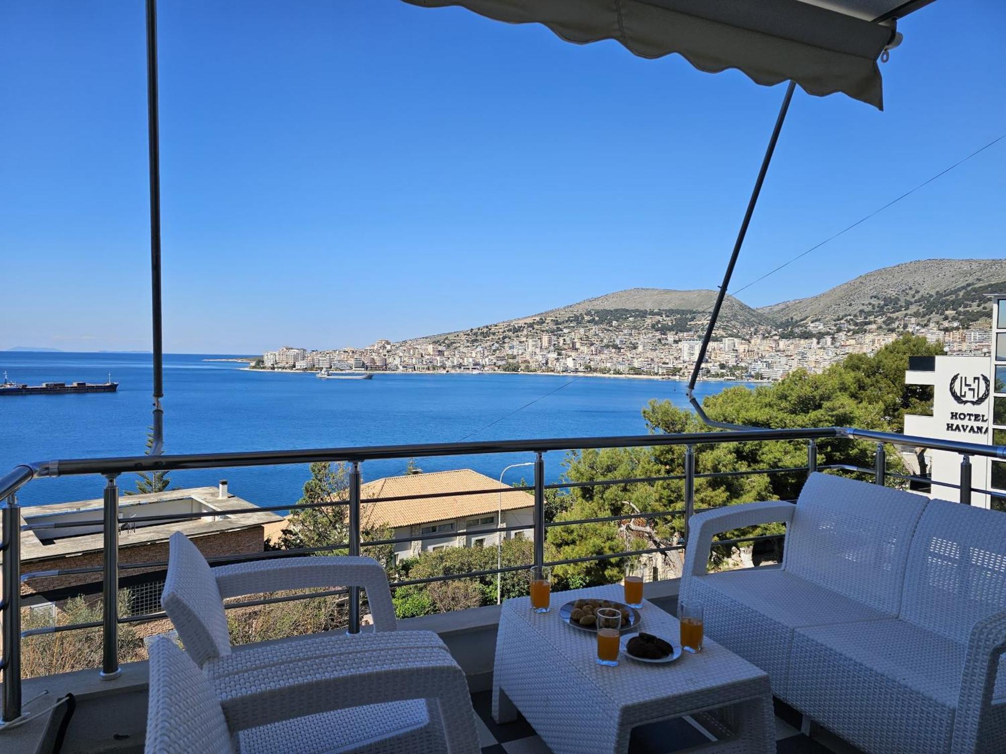 Sunset Tarraces Apartment Sarande Ngoại thất bức ảnh