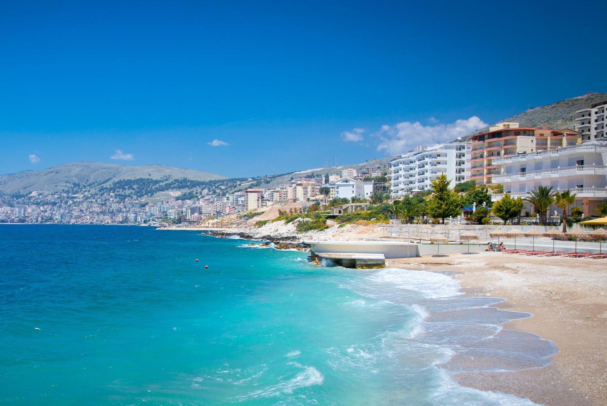 Sunset Tarraces Apartment Sarande Ngoại thất bức ảnh