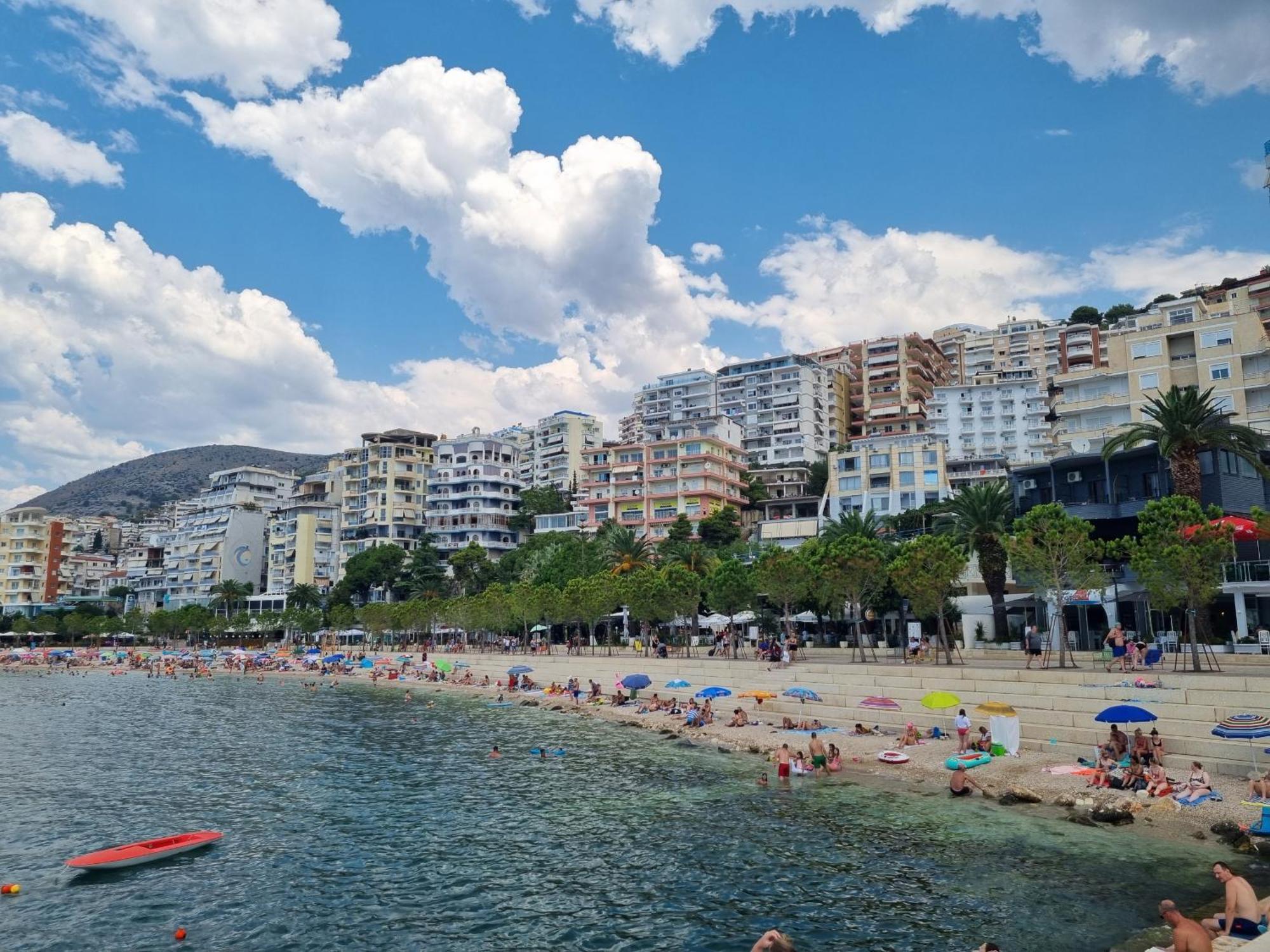 Sunset Tarraces Apartment Sarande Ngoại thất bức ảnh