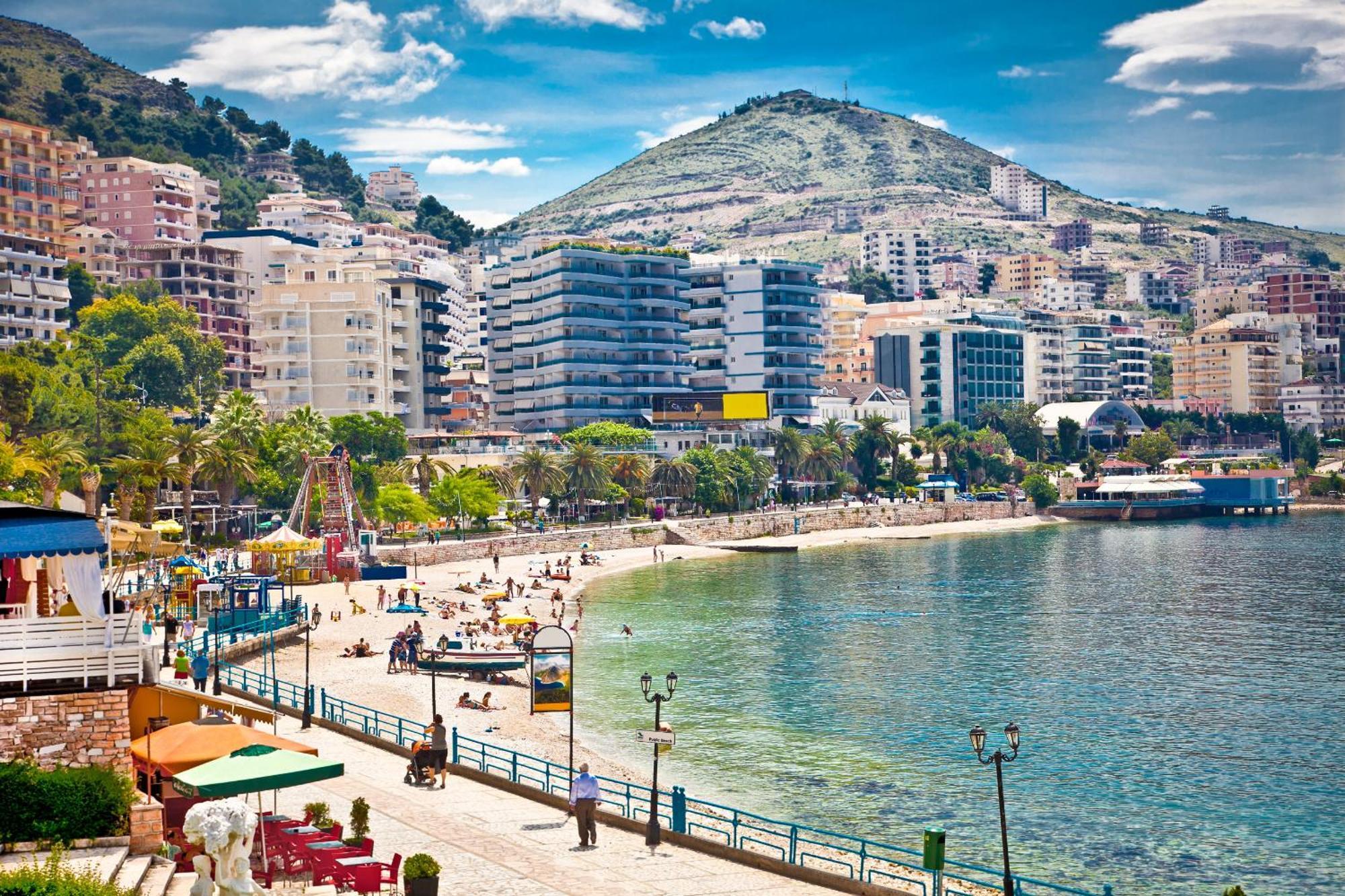 Sunset Tarraces Apartment Sarande Ngoại thất bức ảnh